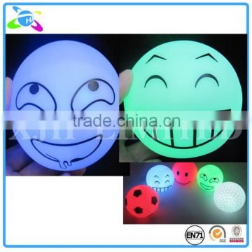 Novelty LED Smiling face Ball Flashing