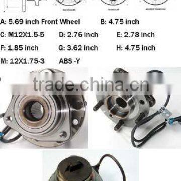 1997 1999 Chevrolet Front wheel hub bearings