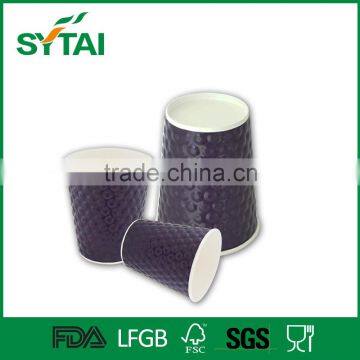 Custom Print 4 / 8 / 10 / 12 / 16 oz Disposable Embossed Paper Cup photo-6