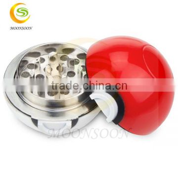 Pokemon Grinder herb grinder poke ball tobacco grinder