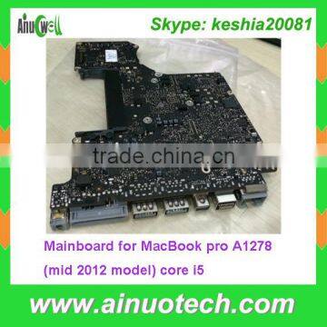 Mid 2012 Year Laptop Mainboard for MacBook Pro A1278 Laptop Motherboard A1398 A1465 A1466 A1502 Core i5 System Board