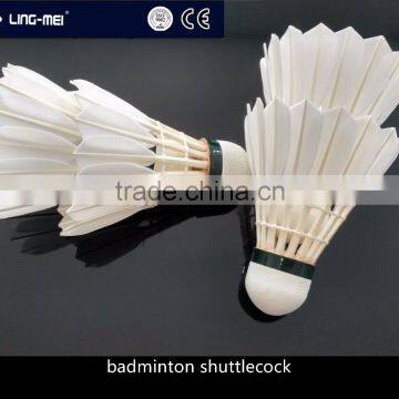 badminton shuttlecock goose feather shuttle cock