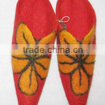 felt slipper