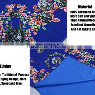 High Quality Pashmina Shawl Scarf New Design of Wholesale Indian photo-5