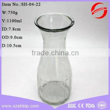 1100ml Frescor Wholesale Recycled Glass Beverage Bottles Milk Bottle photo-3