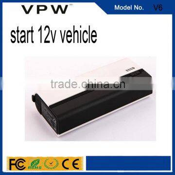 Portable car powerbank battery charger 12v emergency car jump starter