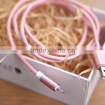 Lighting Usb Cable Nylon Woven USB Cable for I6 Phone Accessory Cable photo-5