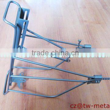 Customized Titanium bicycle rear rack Ti bike luggage carrier for MTB bike