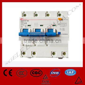 63A80A100A125A ELCB SGNCLE-100 Earth Leakage Circuit Breaker residual current circuit breaker