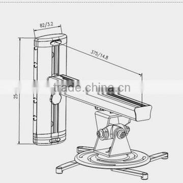 Universal Bracket Projector Ceiling Mount Kit RED-PR03 photo-4