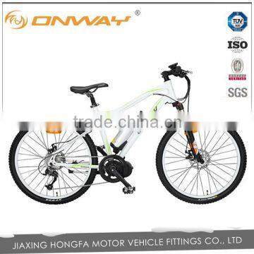 36v 250W Mid motor wholesales electric Mountain bike