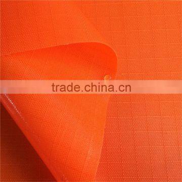 Fashion Outdoor Bag Fabric 420D Nylon Ripstop Fabric Bonded TPU Film With PU Coated