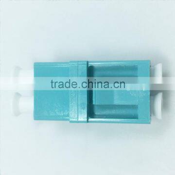 Chinese Hot-sale LC DX MM Aqua Fiber Optic Adapter photo-4