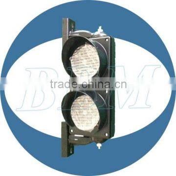 CE Europe standard PC 100mm LED traffic light with cobweb lens