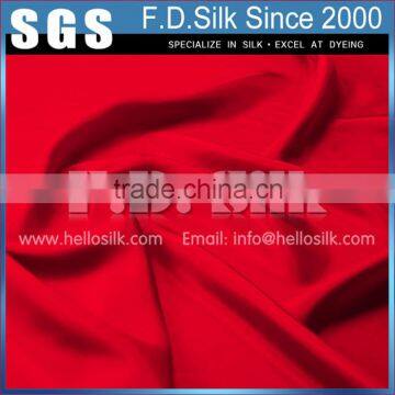 China leading SILK FABRIC brand Hellosilk silk fabric red