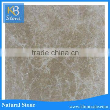 Beige marble stone polished marble mosaic tiles wall decoration tiles