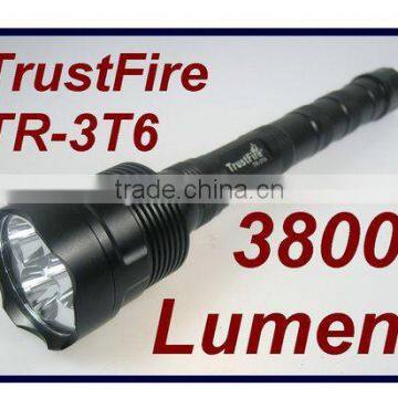 TrustFire TR-3T6 3800LM 3xCREE XM-L T6 Best LED Flashlight Torch 5-Mode 3 x 18650 photo-2