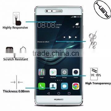 HUYSHE Screen Protector TPU Nano Anti-explosion HD Clear Shield Film for Mobile Phone Huawei P9 Full Cover
