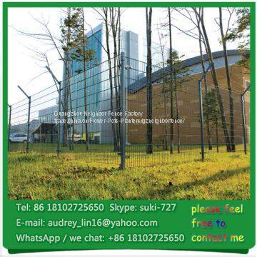 Garden and House Using Double Wire Fence Low Price Nylofor 2D Fence photo-3