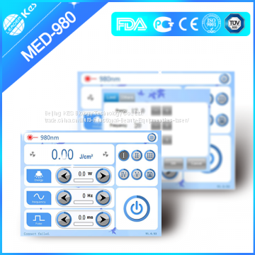 Diode Laser Machine Med-980 Professional Spider Vein Removal Vascular Removal 980nm photo-5