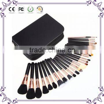 Rose Gold Makeup Brush Set 29pcs Utmost Soft Natural Hair Professional Makeup Brush