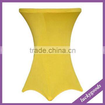 LZB016 Fashionable Solid Color Blue Cocktail Table Cover for Sale photo-4