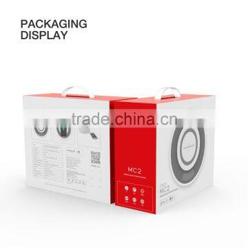 Nillkin Cozy NFC Bluetooth Speaker With MC2 Wireless Charger Alarm Clock Support Phone Call Aux Audio Input Fashion Ornaments photo-6