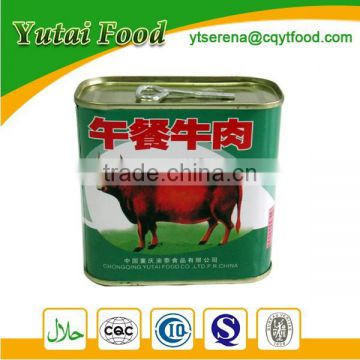 Round Tin Cans Ready to Eat Beef Luncheon Meat Wholesale