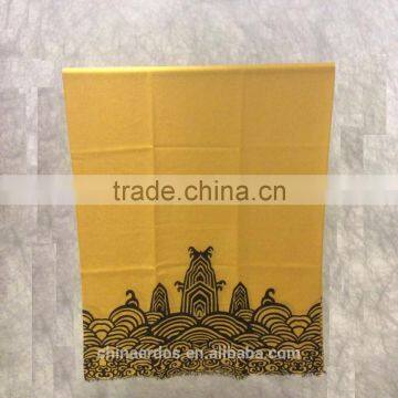 Superfine wool digital print shawl