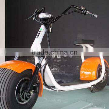 2016 newly fashion popular fat tyre electric scooter citycoco