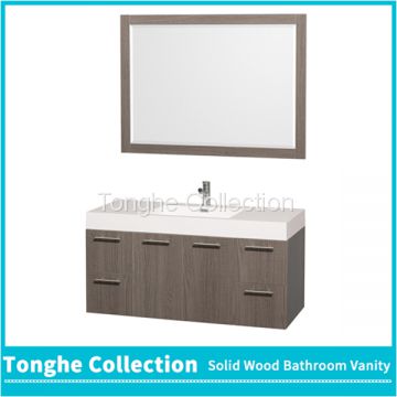 Wall Mounted PVC Melamine Bathroom Vanity Set