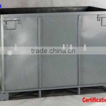 folding metal container/case