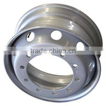 China Tubeless Steel Wheel 8.25 Inch Truck Wheel