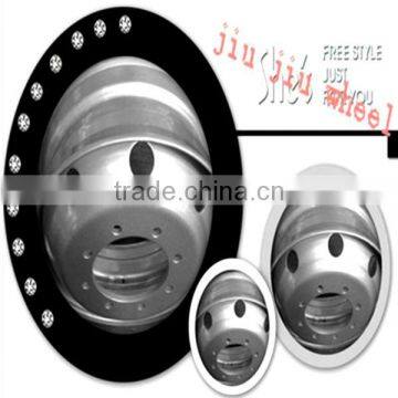 agricultural tubeless steel wheel