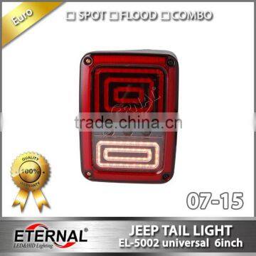 4x4 Offroad Jeep Wranger JK SKU 07-15 Multi-functions LED Tail Light Amber Red White Lamp photo-4