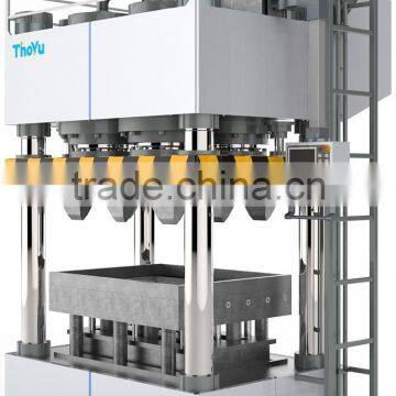 Thoyu Hot Press Machine Compressed Wood Pallet Making Production Line photo-2