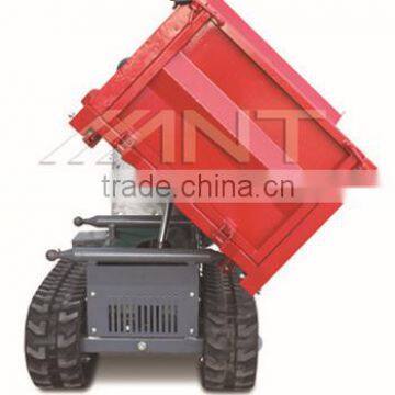 BY1000 Hot Sale Agriculture Mini Dumper Crawler Loader With Three Sides Unloading photo-3