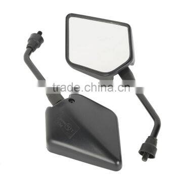 8mm Universal Wing Rear View Mirrors Side Pair For Suzuki Honda Kawasaki Yamaha photo-3