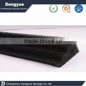 Professional factory manufacture flat bottom design foam gutter filter Gutter Protector foam