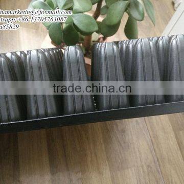 9CM Deep 72 Cells High Quality Black PS Plastic Nursery Seed Growing Tray for Forest Seedling Propagation photo-2
