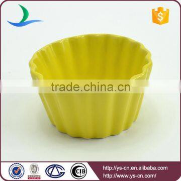 Custom Small Ceramic Colorful Microwave Cake Bowl Cake Mold photo-6