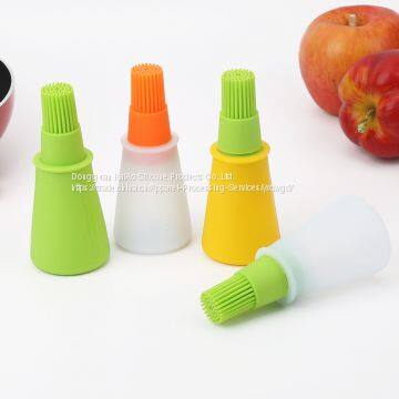 With Oil Holder Dispenser Silicone Brush Basting Tool