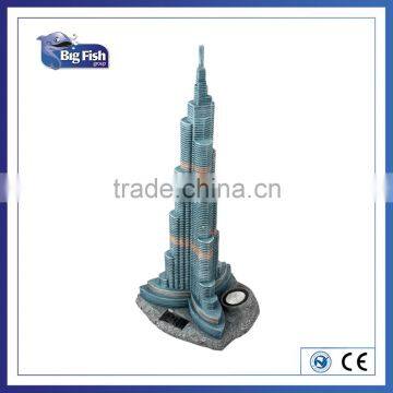 2016 New Design Burj Khalifa/dubai Tower Shaped Decorative Garden Solar Light