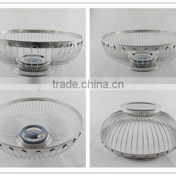 Hot Sale Different Size Round Shape Steel Wire Fruit Basket photo-4