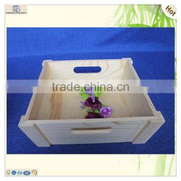 Wholesale Unfinished Serving Candy Pizza Pine Wooden Tray photo-3