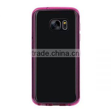 Multi Color TPU + Acrylic Best Selling Phone Case, Transparent Clear Case for Samsung s7 photo-4