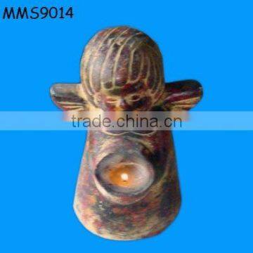 terracotta candle pottery