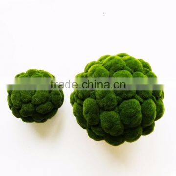 Decorative indoor artificial plants artificial moss balls