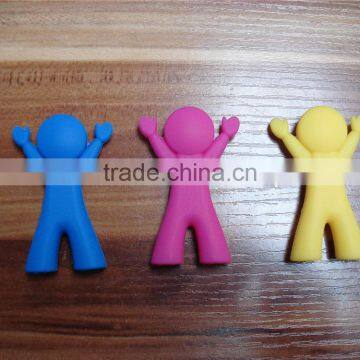 2105 Hot Sale Food Grade Cartoon Boy Design Silicone Chopstic Holders for Kids