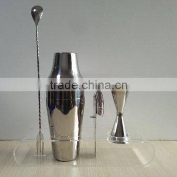 Custom Made Acrylic Glass Tray for Bar Service photo-6